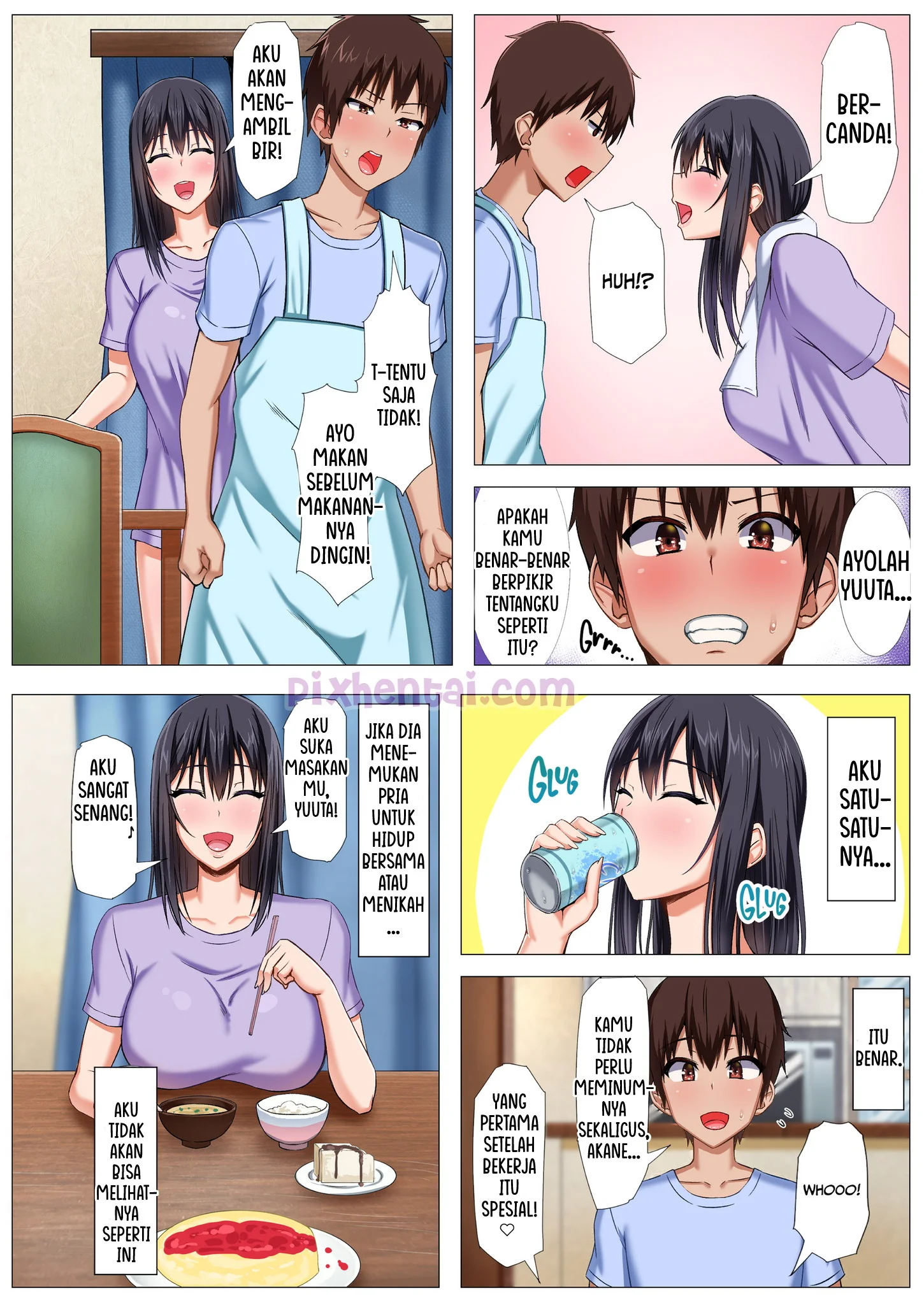 Komik hentai xxx manga sex bokep I Cant Help It My Sis Is Too Sexy 11